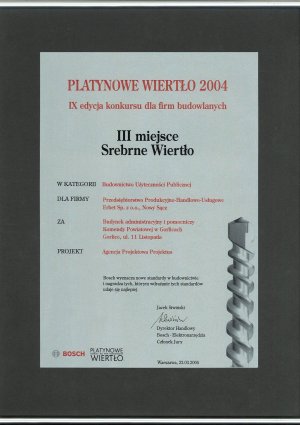 PLATYNOWE WIERTŁO 2004