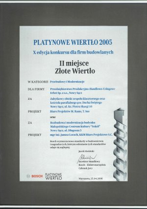 PLATYNOWE WIERTŁO 2005