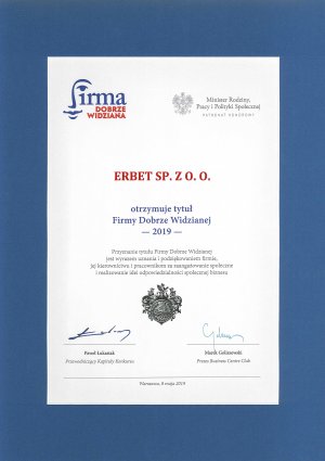 Firma Dobrze Widziana 2019
