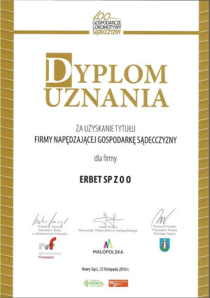 Firma Napędzająca Gospodarkę Sądecczyzny