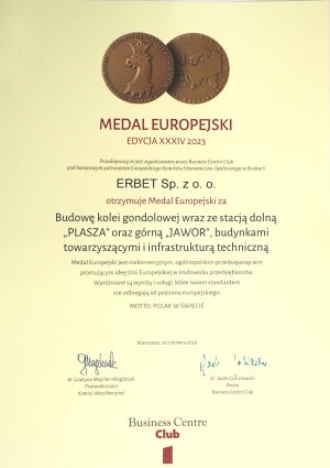 Medal Europejski 2023