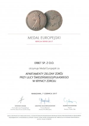 Medal Europejski 2017